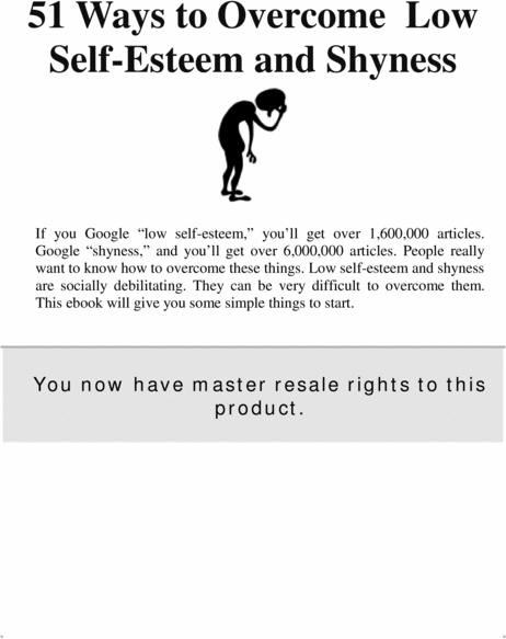 Product picture 51 Ways of Overcoming Shyness