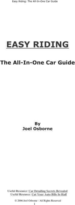 Product picture All In One Car Guide